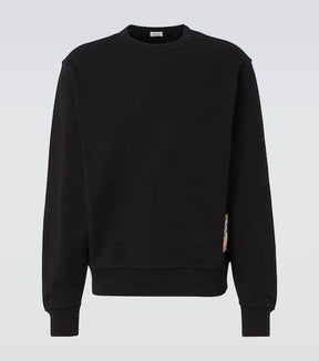 Burberry Check cotton sweatshirt