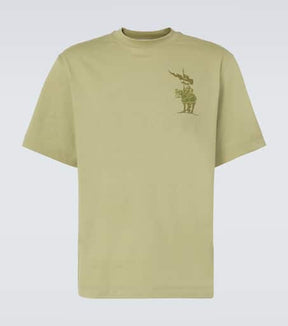 Flagpole Knight cotton T-shirt
