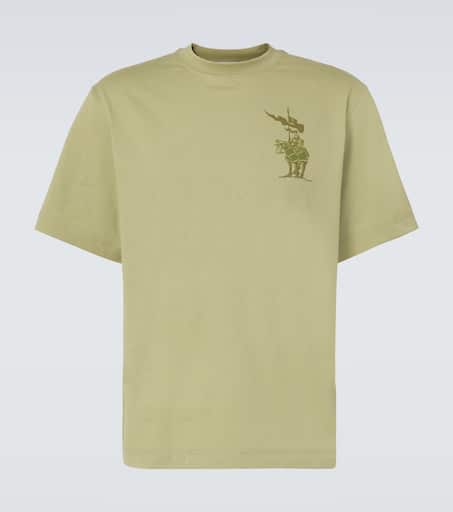 Flagpole Knight cotton T-shirt