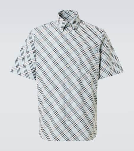 Burberry Check cotton shirt
