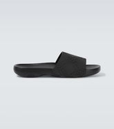 Burberry Check embossed slides