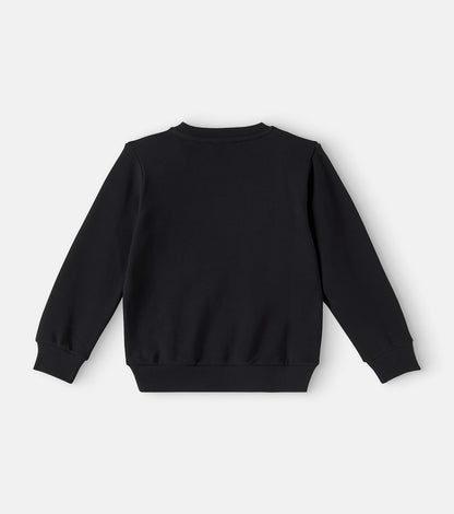 Printed cotton sweatshirt