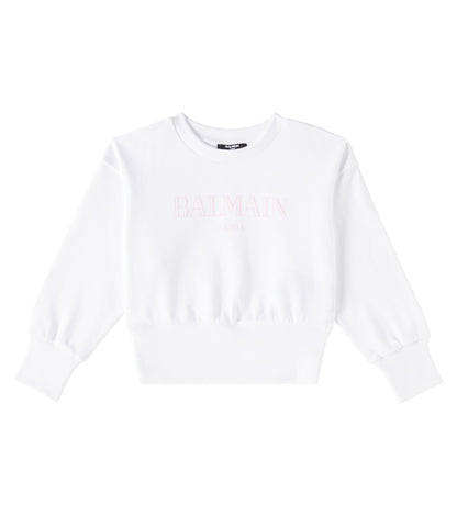 Printed cotton sweatshirt