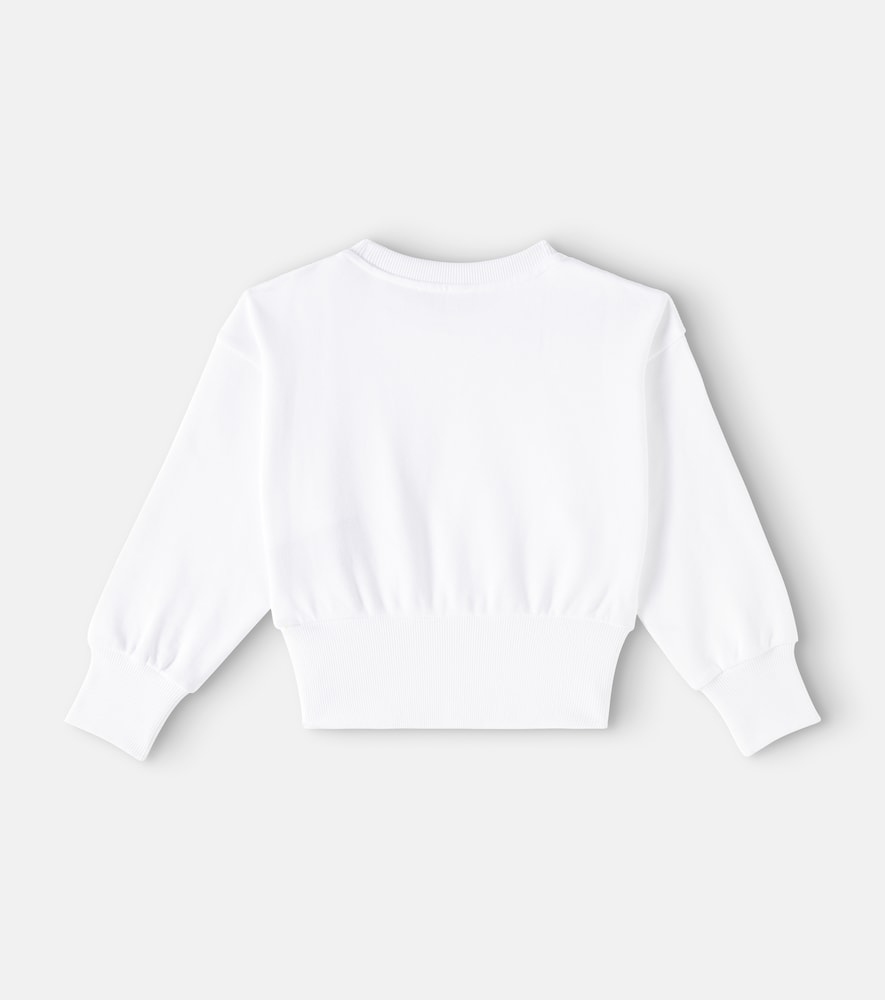 Printed cotton sweatshirt