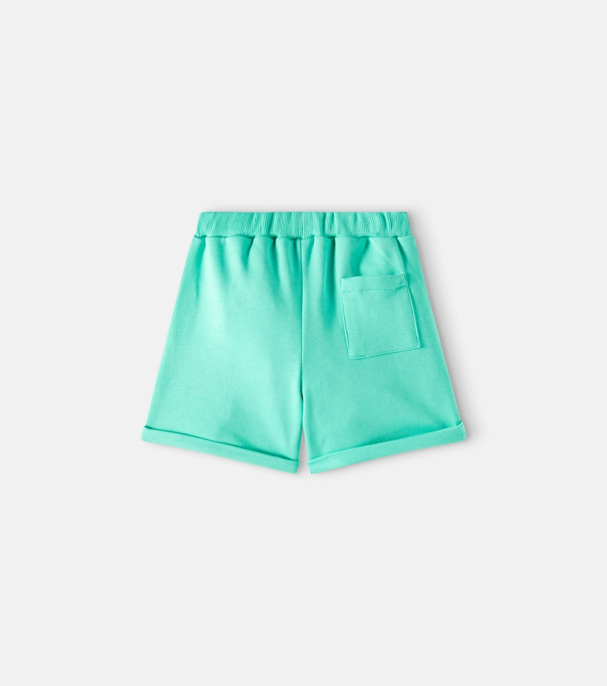 Baby cotton jersey sweatshorts