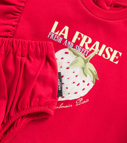 Baby cotton jersey dress