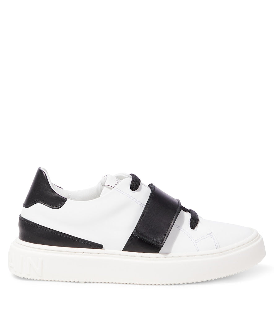 Leather sneakers