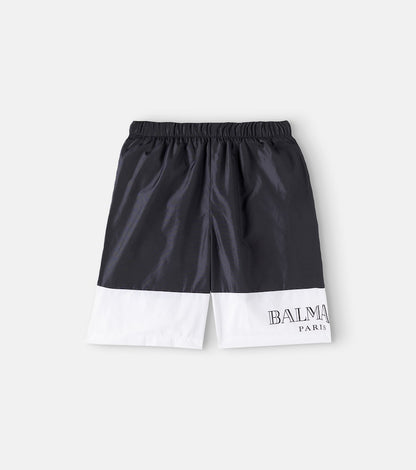 Printed swim trunks