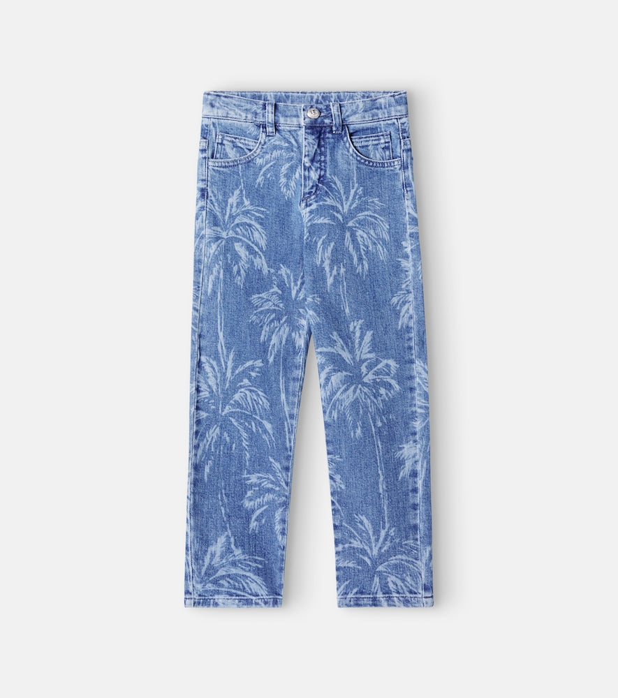 Printed jeans