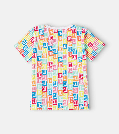 Printed cotton T-shirt