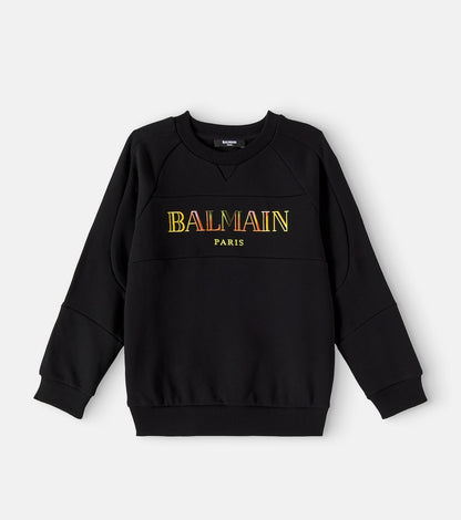 Logo cotton jersey sweatshirt