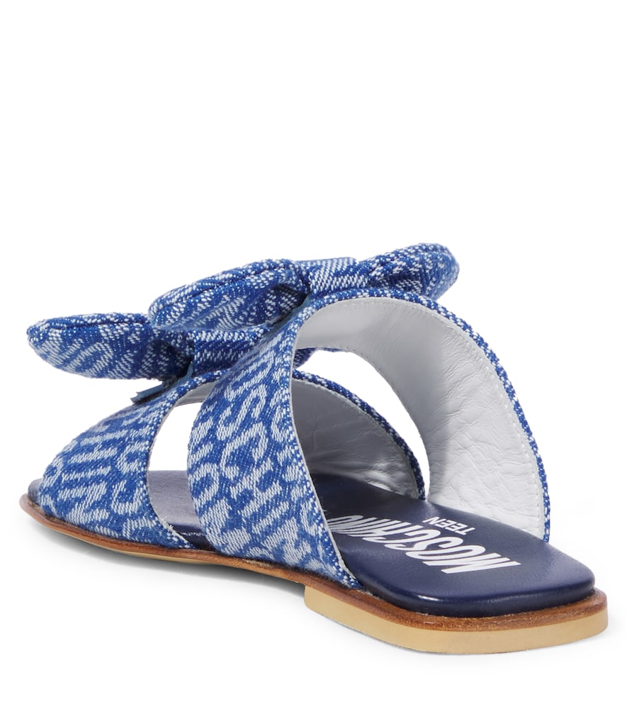 Denim sandals