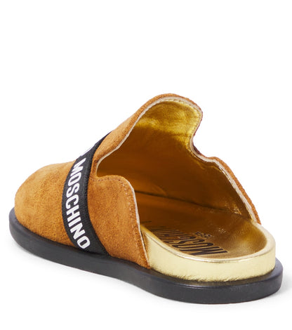Leather clogs