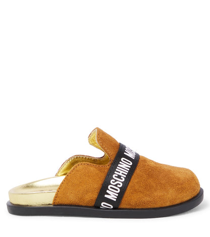 Leather clogs
