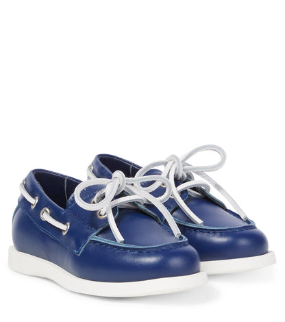 Leather loafers