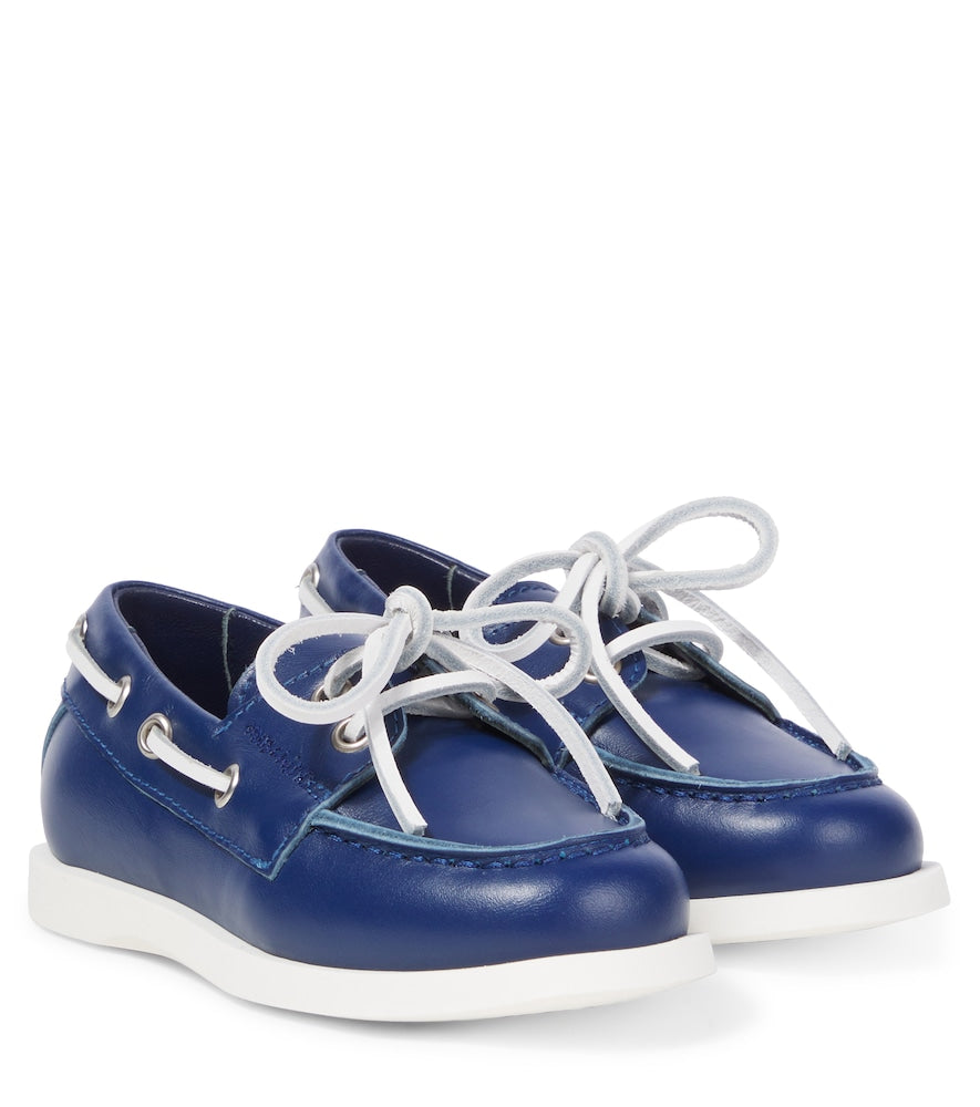 Leather loafers