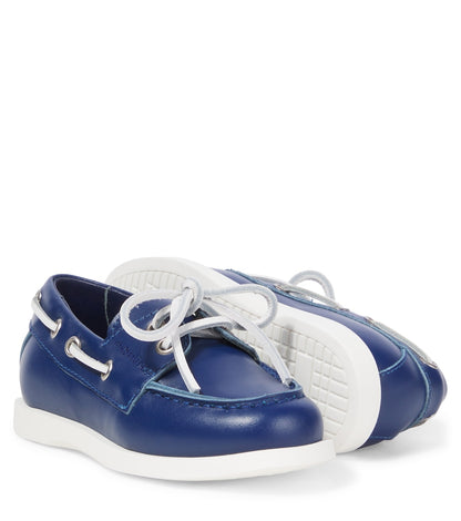 Leather loafers