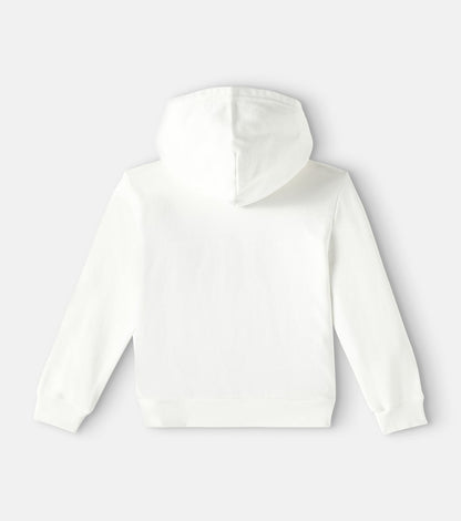 Cotton-blend hoodie