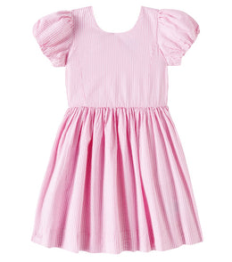 Striped cotton dress