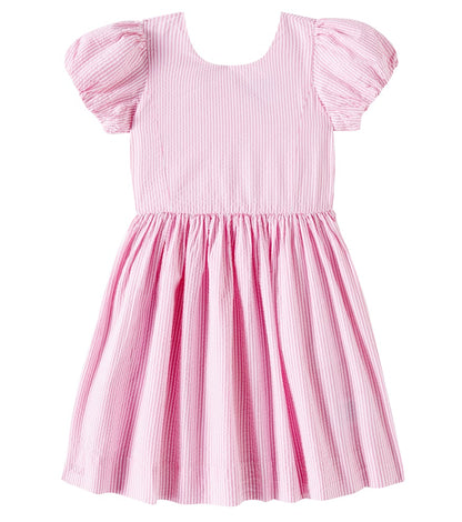 Striped cotton dress