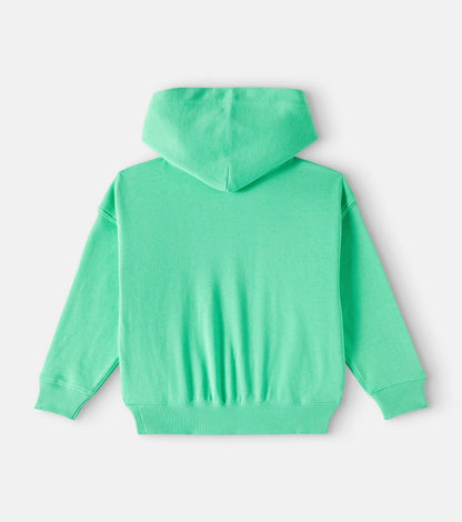 Cotton jersey hoodie