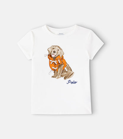 Printed cotton jersey T-shirt