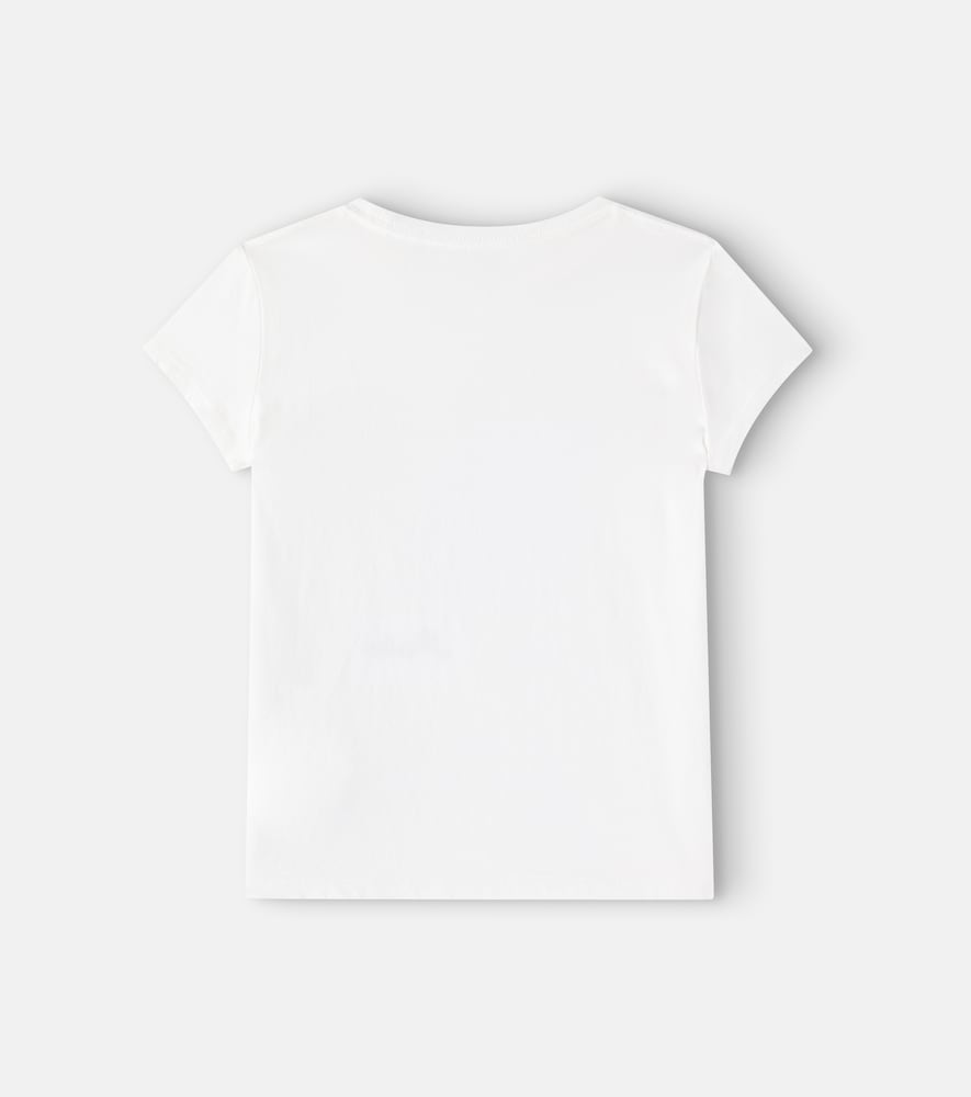 Printed cotton jersey T-shirt