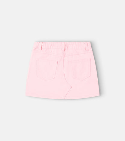 Teddy Bear denim skirt