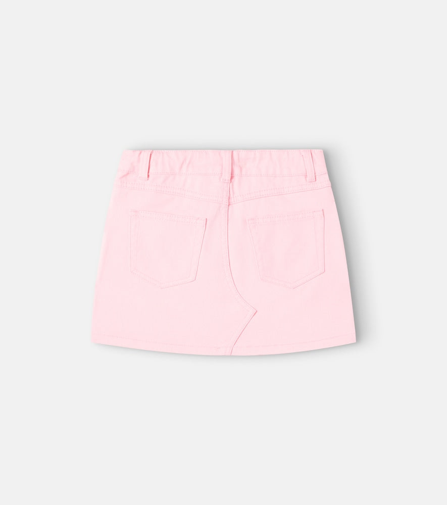Teddy Bear denim skirt