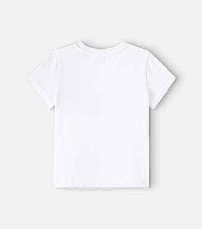 Printed cotton jersey T-shirt