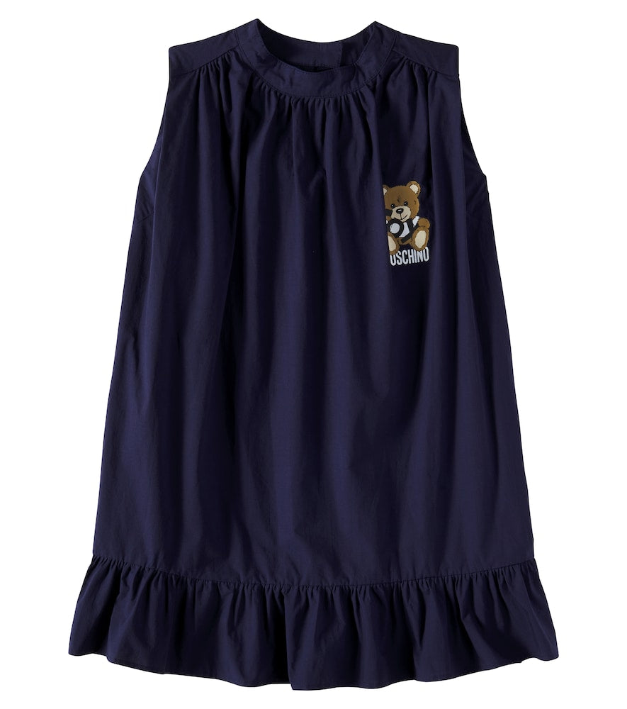 Logo cotton dress