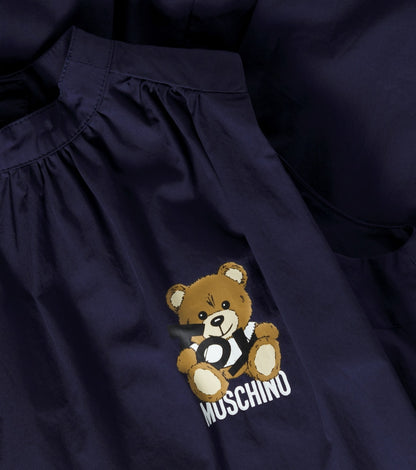 Logo cotton dress