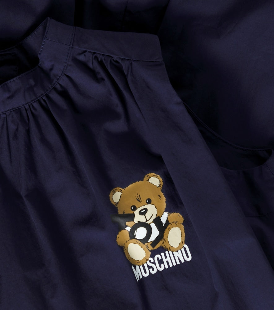 Logo cotton dress
