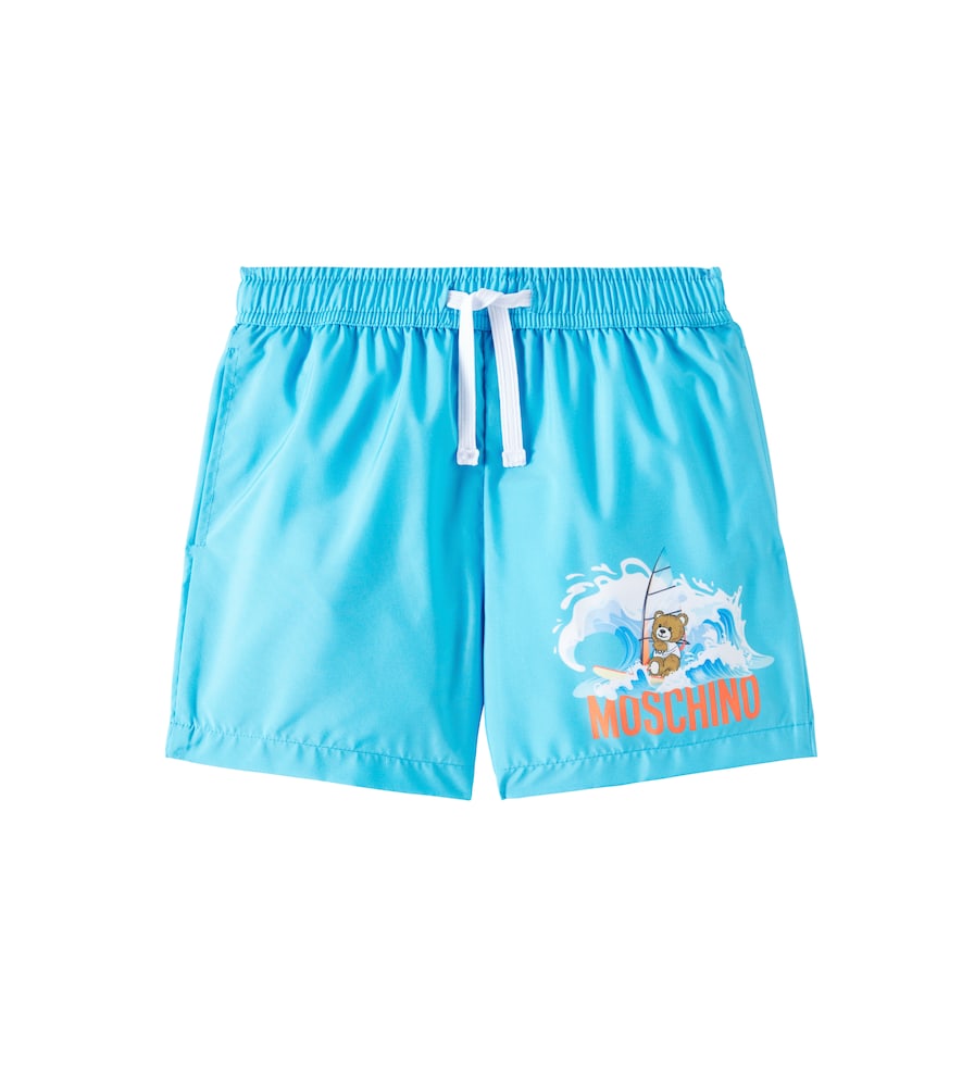 Printed swim trunks