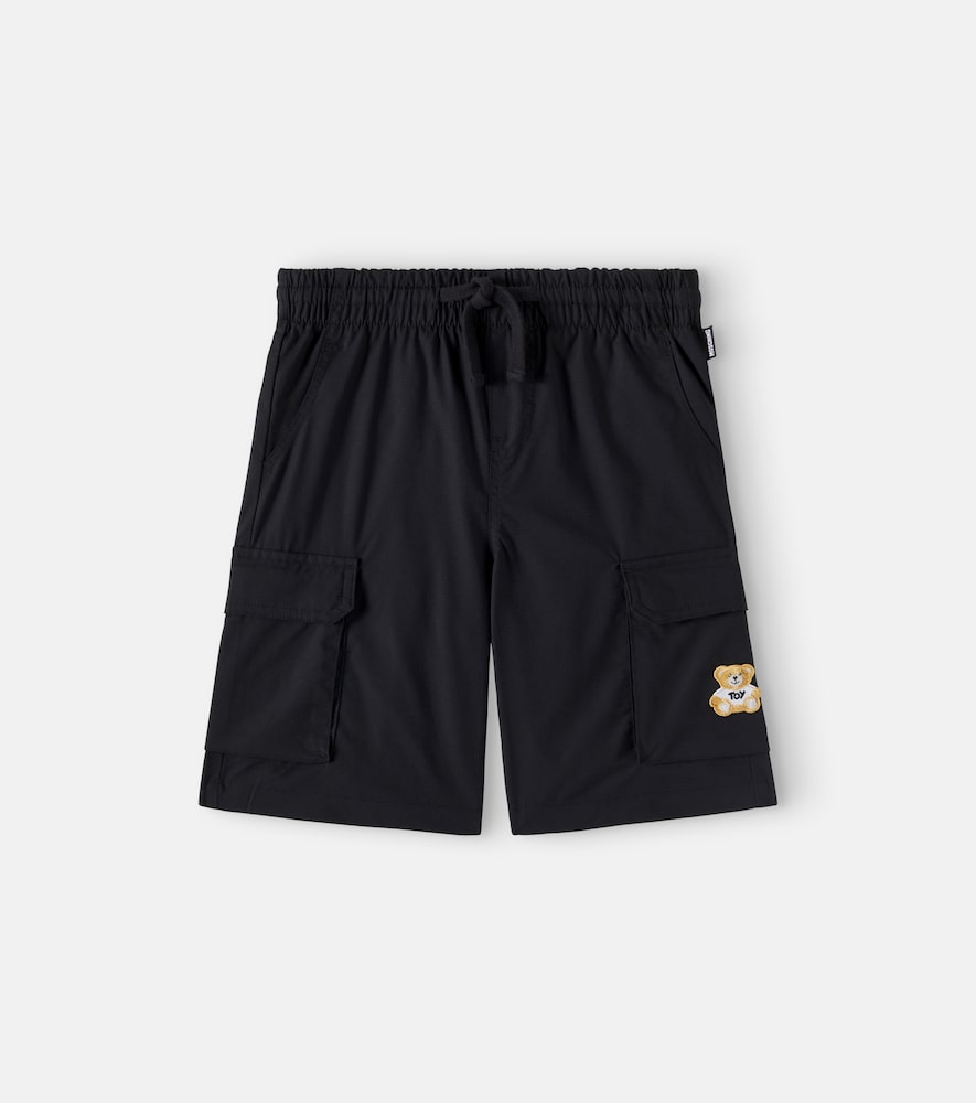 Teddy Bear cotton-blend cargo shorts