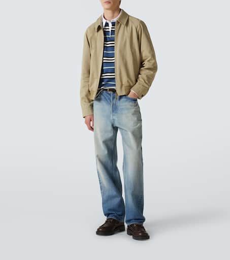 Cotton twill blouson