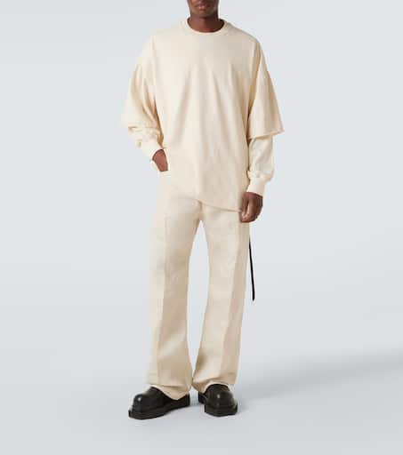 Oversized cotton jersey T-shirt