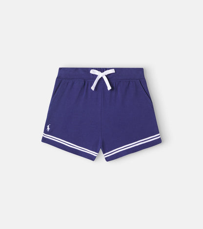 Cotton piqué shorts