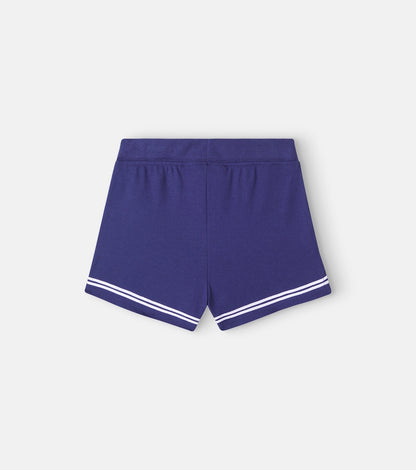 Cotton piqué shorts