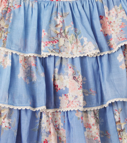 Rhiannon floral cotton dress