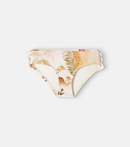 Rhiannon ruffled floral bikini bottoms