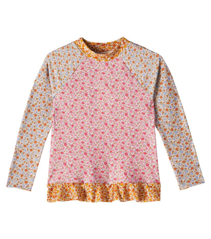 Lucky floral rashguard top