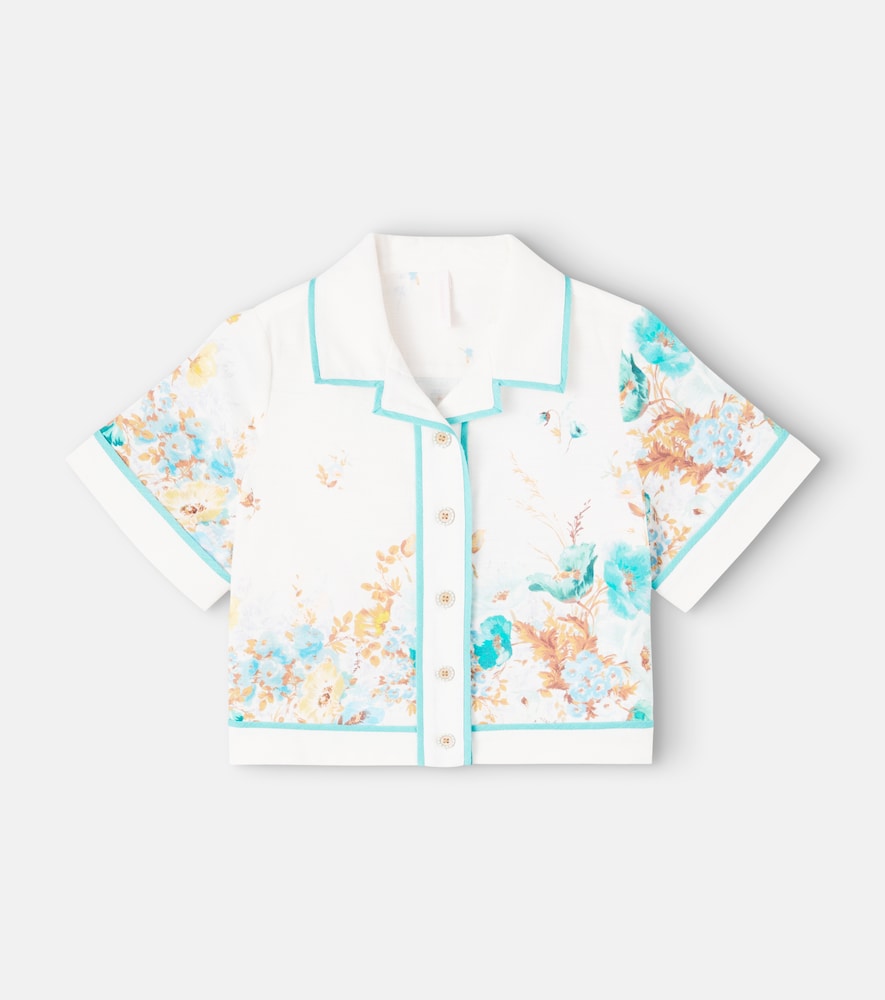 Scarborough floral cotton shirt