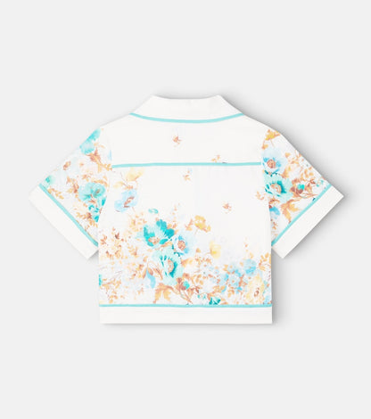 Scarborough floral cotton shirt