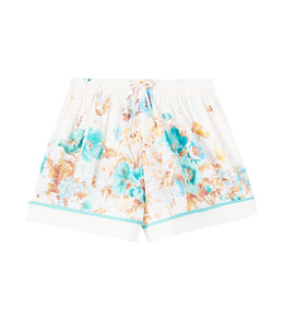 Scarborough floral cotton shorts