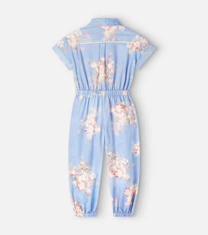 Cascadian floral cotton jumpsuit