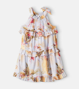 Rhiannon floral tiered cotton dress