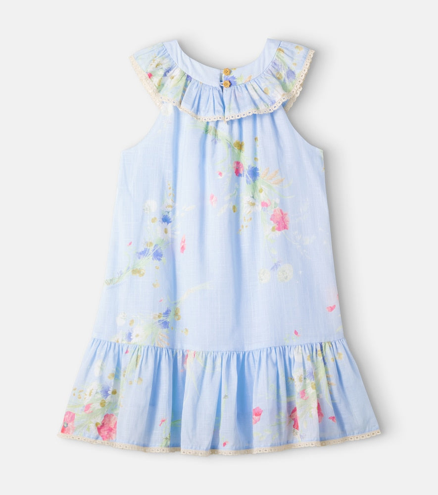 Lucky floral cotton dress