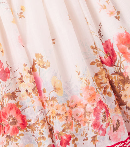 Scarborough cochet floral cotton dress