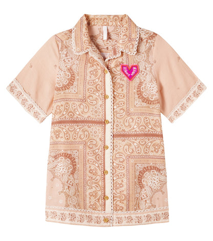 Lucky bandana cotton dress